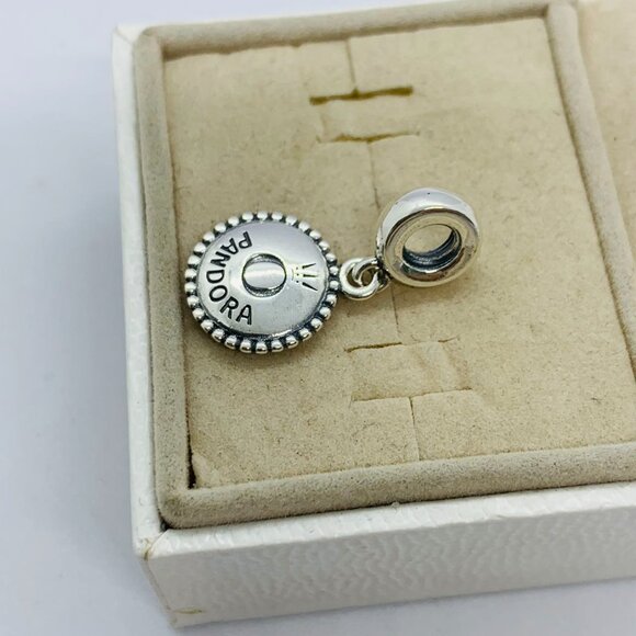 🧜🏾‍♀️🎀Pandora USMC Marine Corps Charm  S925 Silver with box - Picture 4 of 4